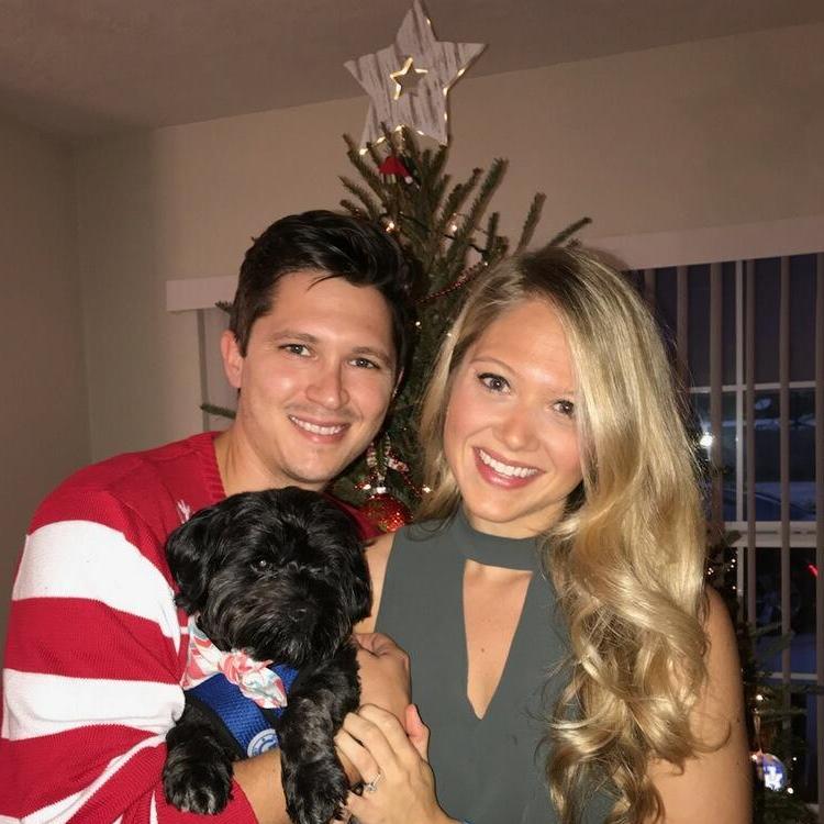 Our first Christmas with Benny