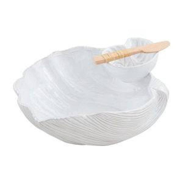 Figural Shell Chip And Dip
