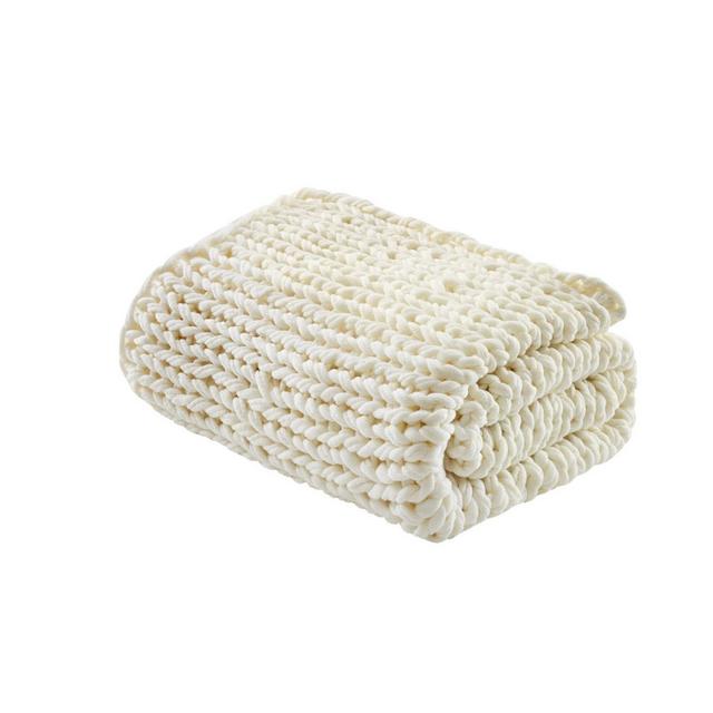 50"x60" Chunky Double Knit Handmade Throw Blanket