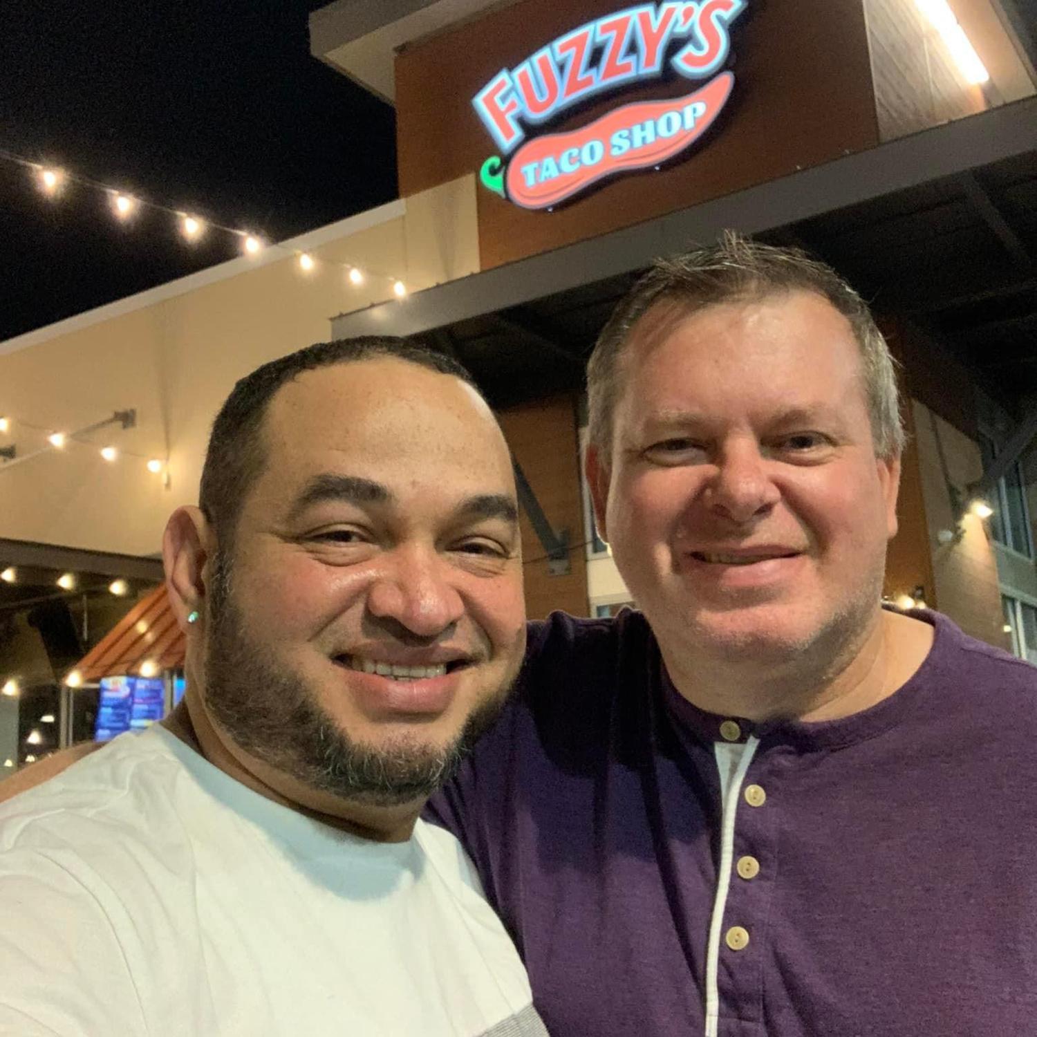 Our first date at Fuzzy’s. April 15, 2022