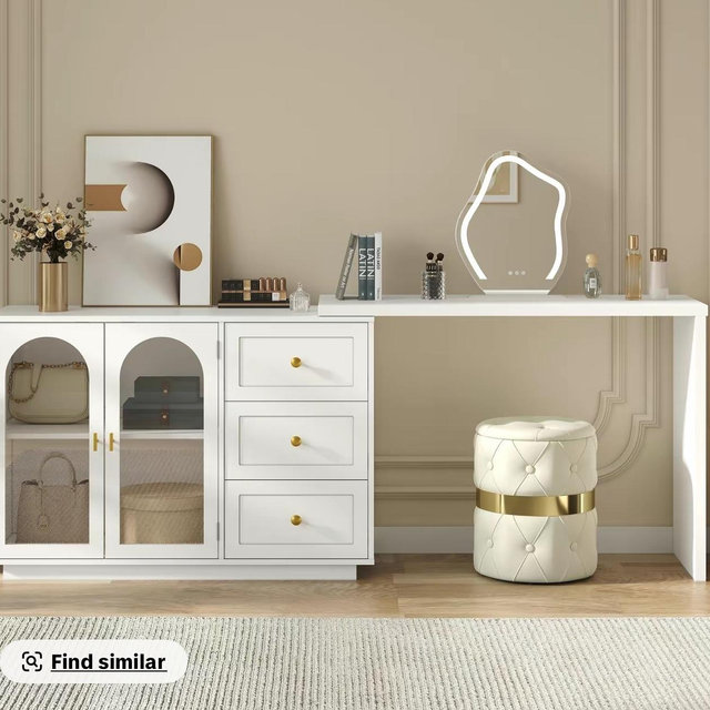BRIDAL SHOWER IDEA-Royalcraft Makeup Vanity Desk