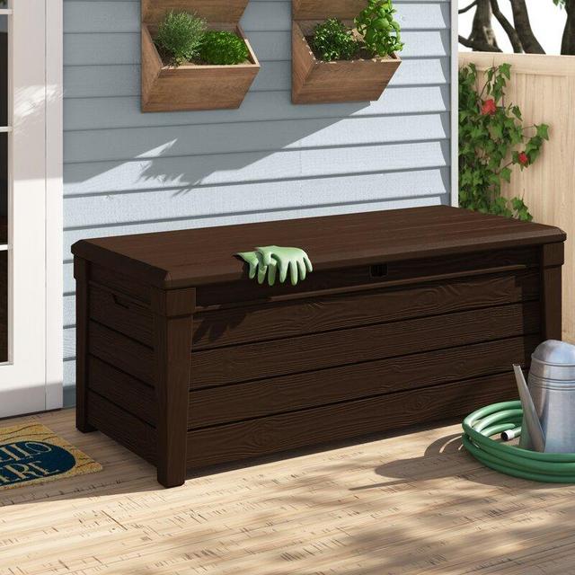 Brightwood 120 Gallon Resin Deck Box