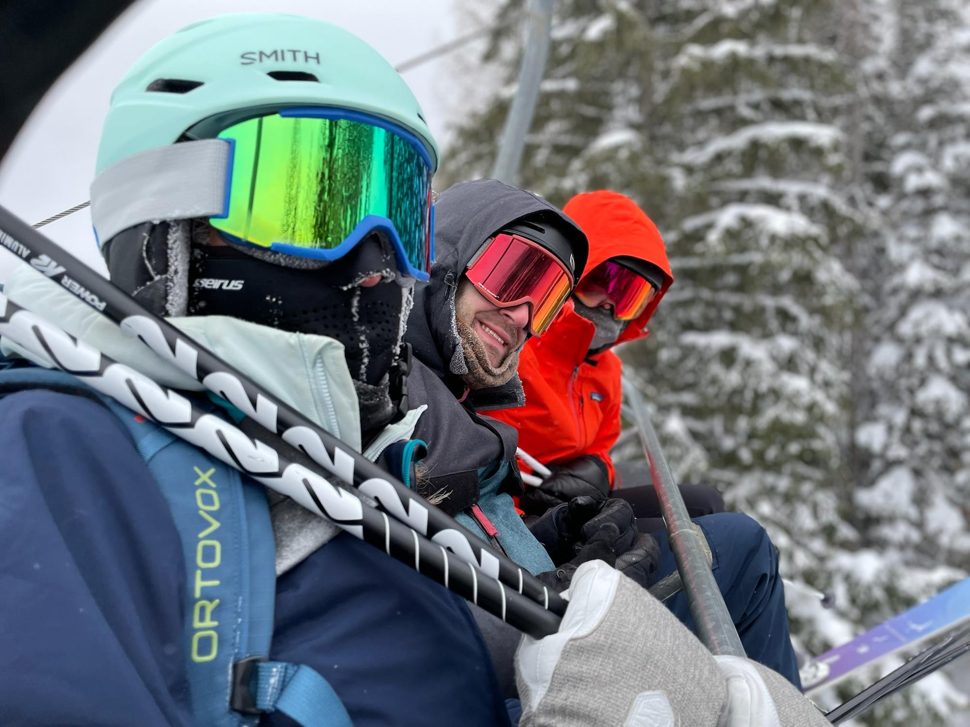 First time skiing together