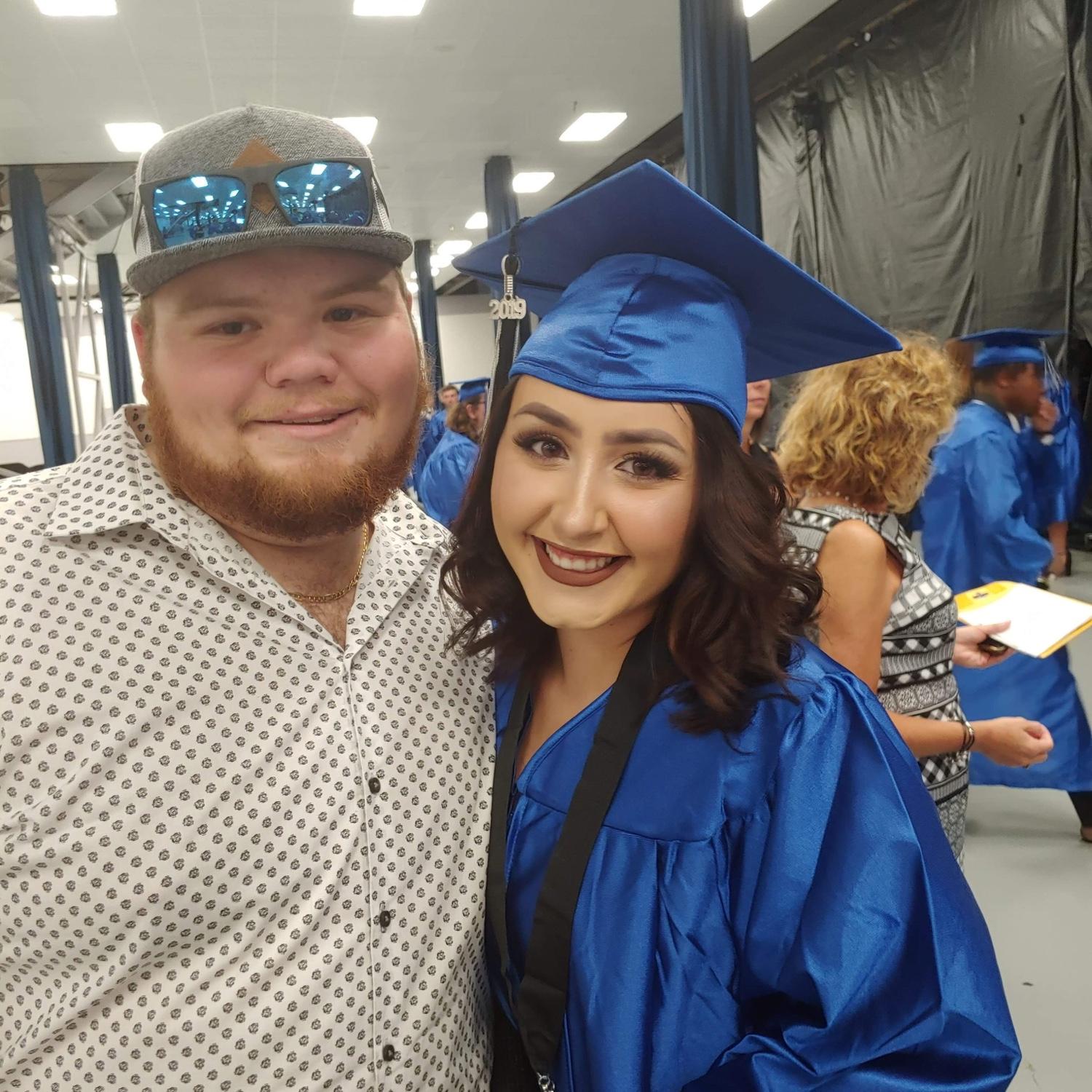 Meagan Graduates Highschool