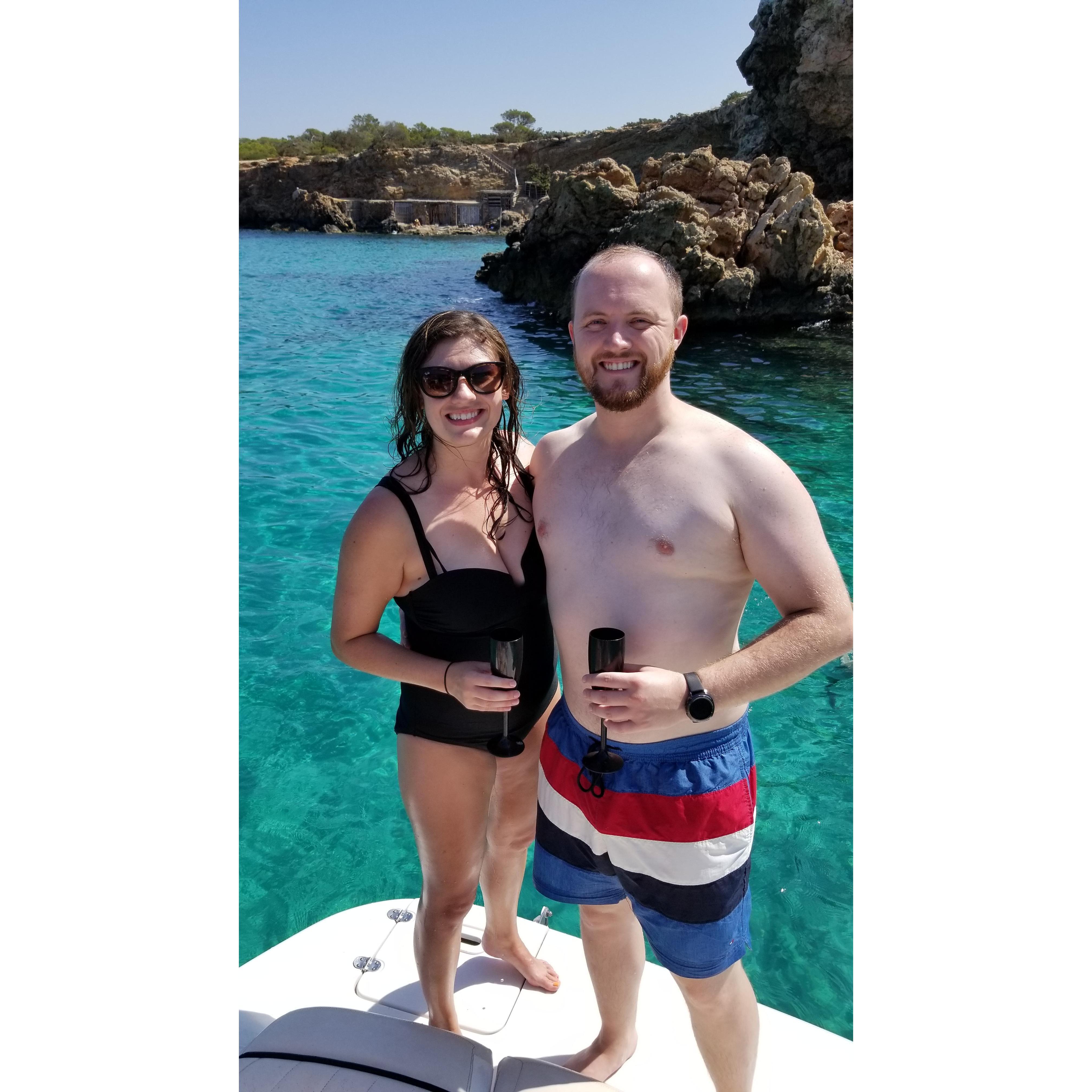 Living the life in Spain.
