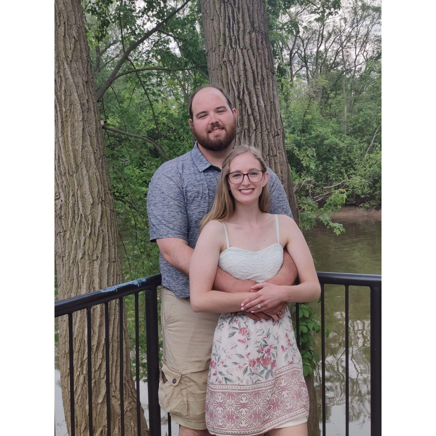 The day we got engaged.