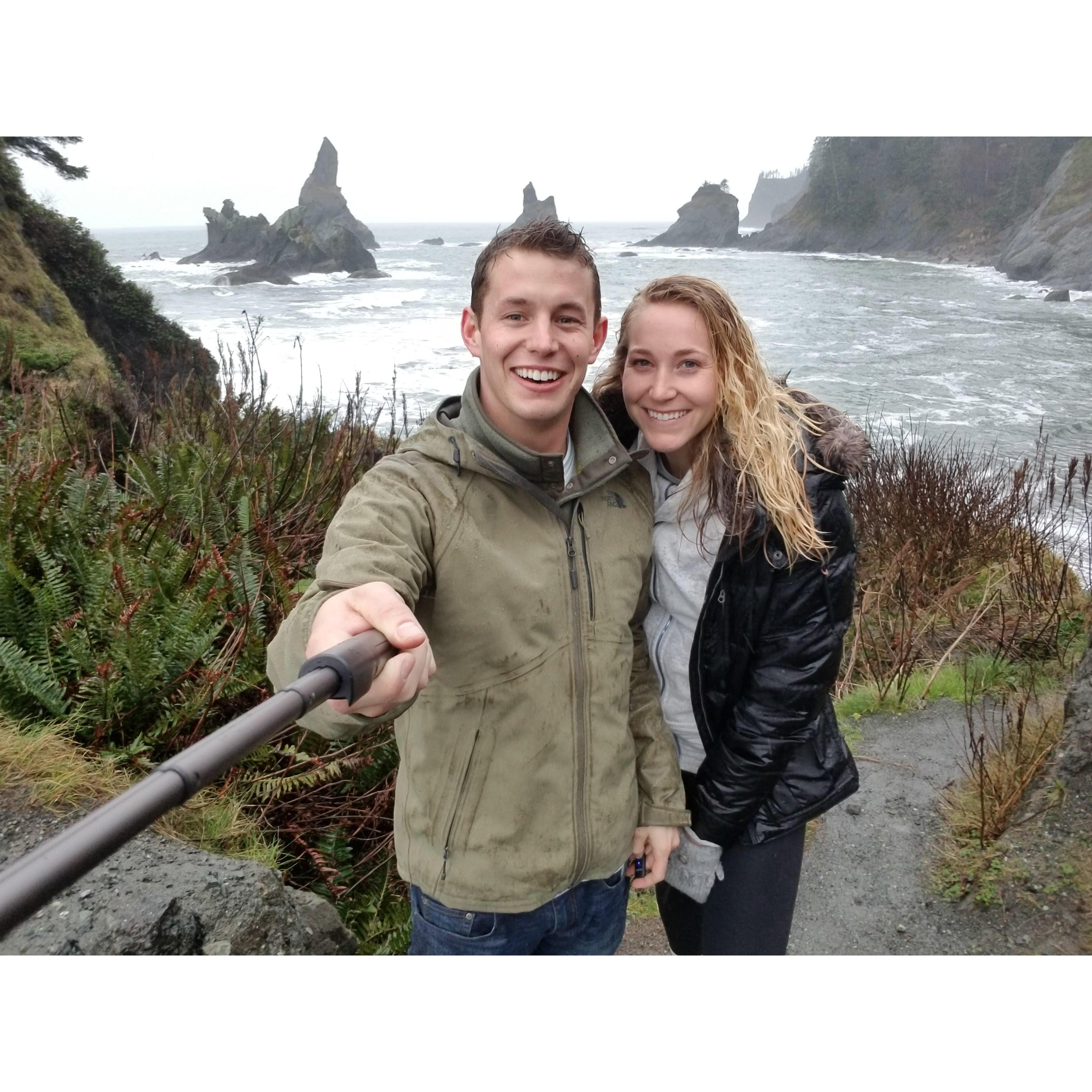 rainy day - SHOCKING - on the Olympic Peninsula