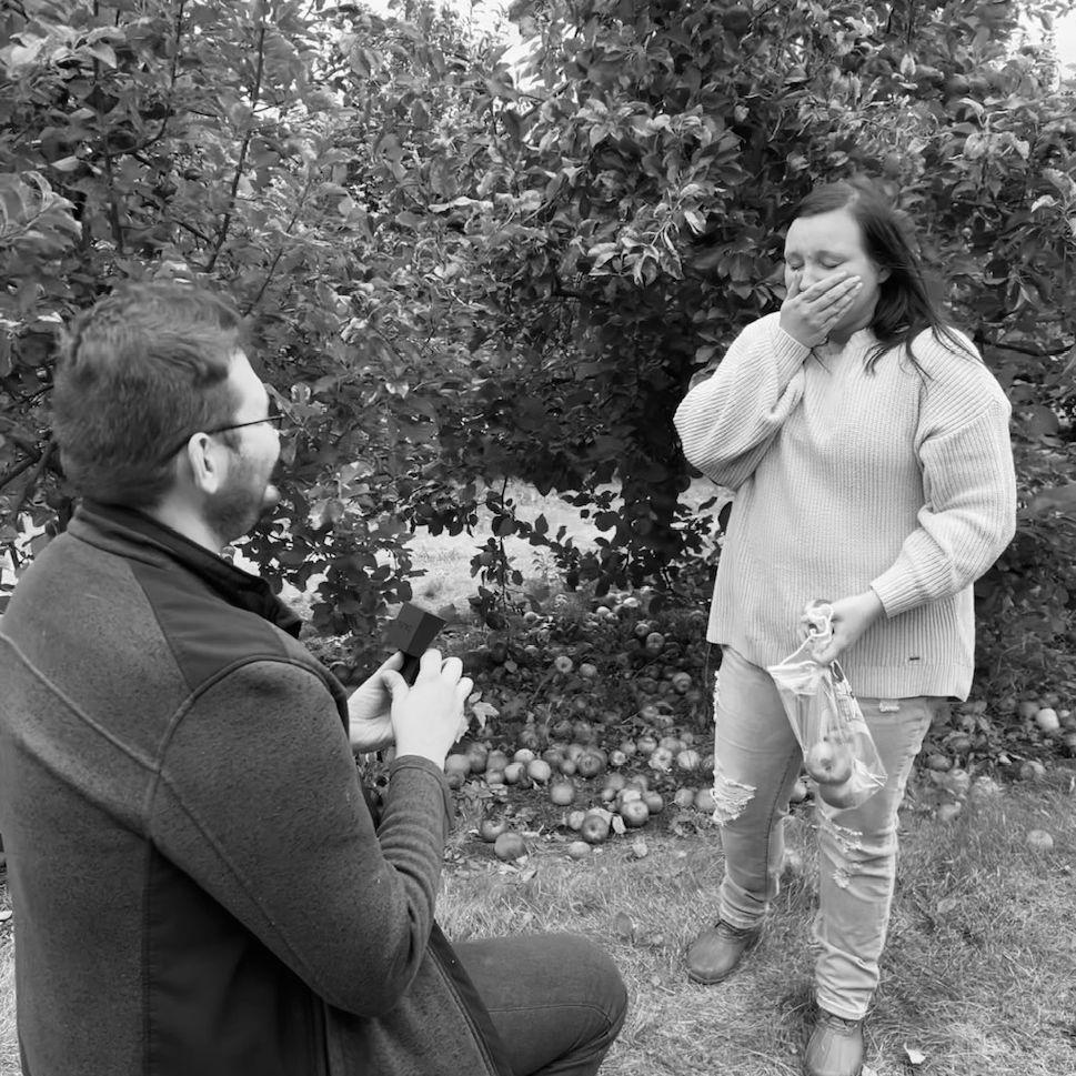 The moment I said Yes!