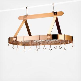 Medium Oval Hanging Pot Rack