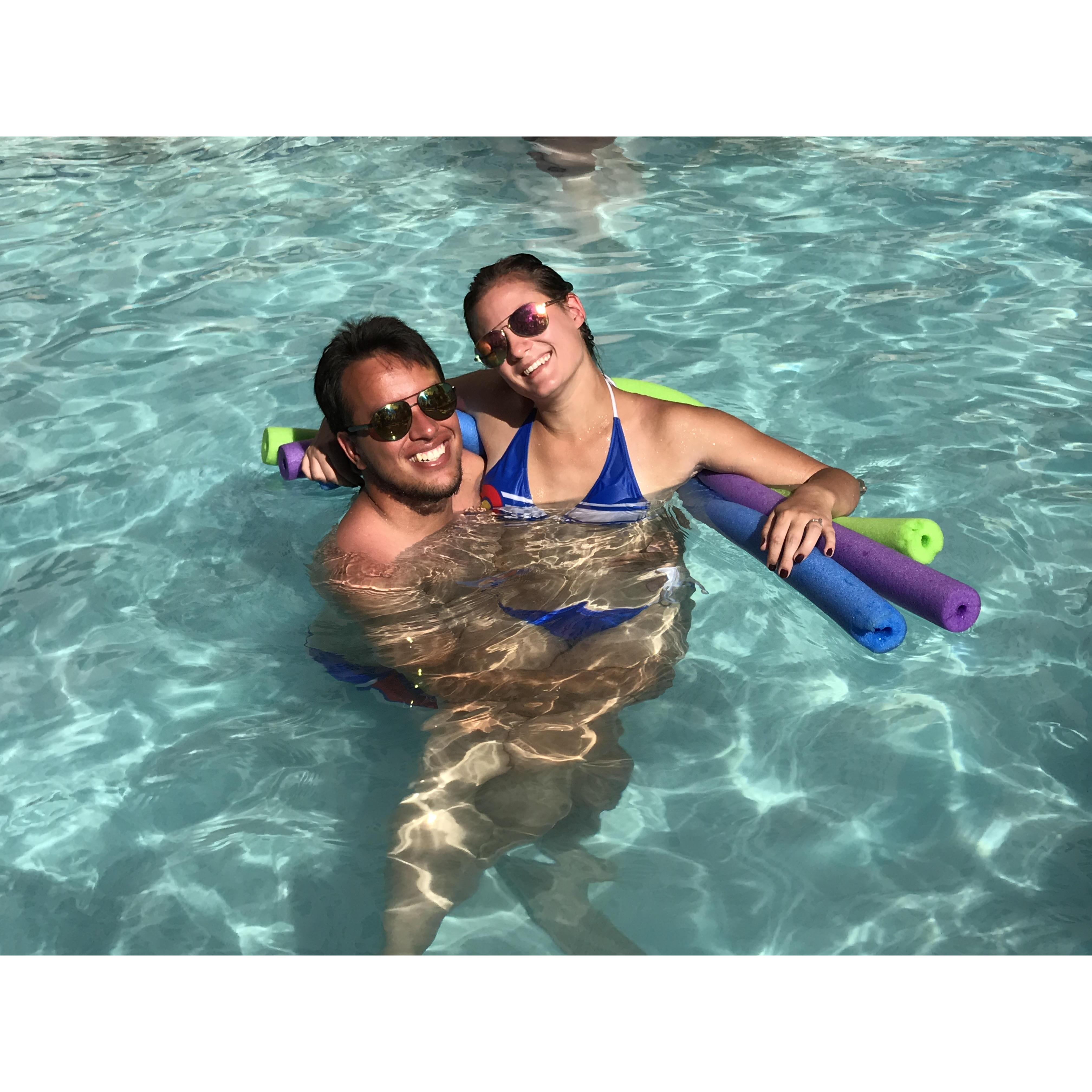We own matching swimsuits emblazoned with the Colorado flag and we're not ashamed of it.
[Las Vegas]
