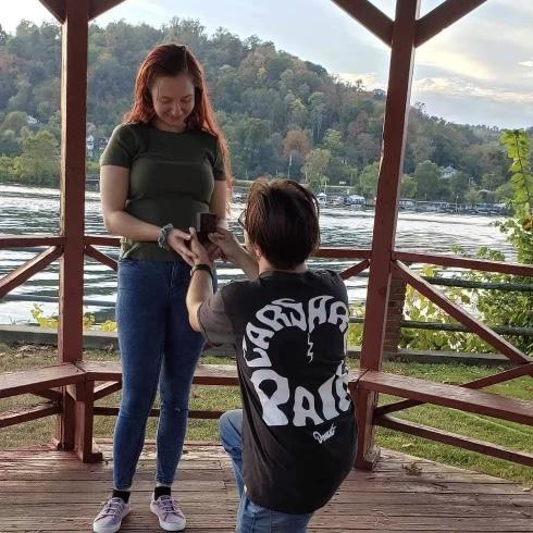 He proposed!
