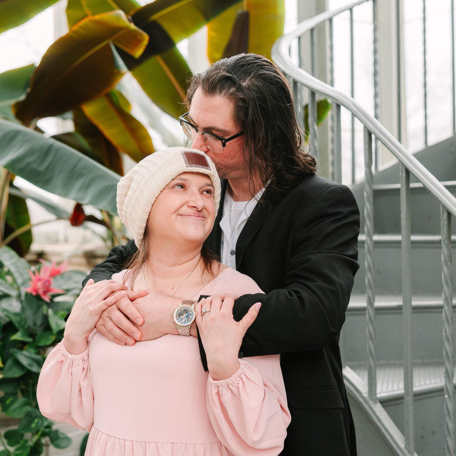Thank you to our wonderful photographer, a close friend, Lauren Schlesselman of Lauren Nicole Imagery for capturing our engagement pictures at the Jewel Box and The Muny in Forest Park!