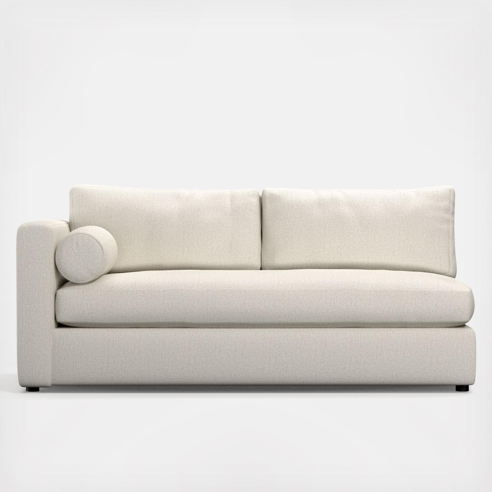 Crate and Barrel, Aris Left TrackArm Sofa Zola