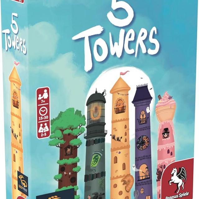 Pegasus Spiele 5 Towers (Deep Print Games)