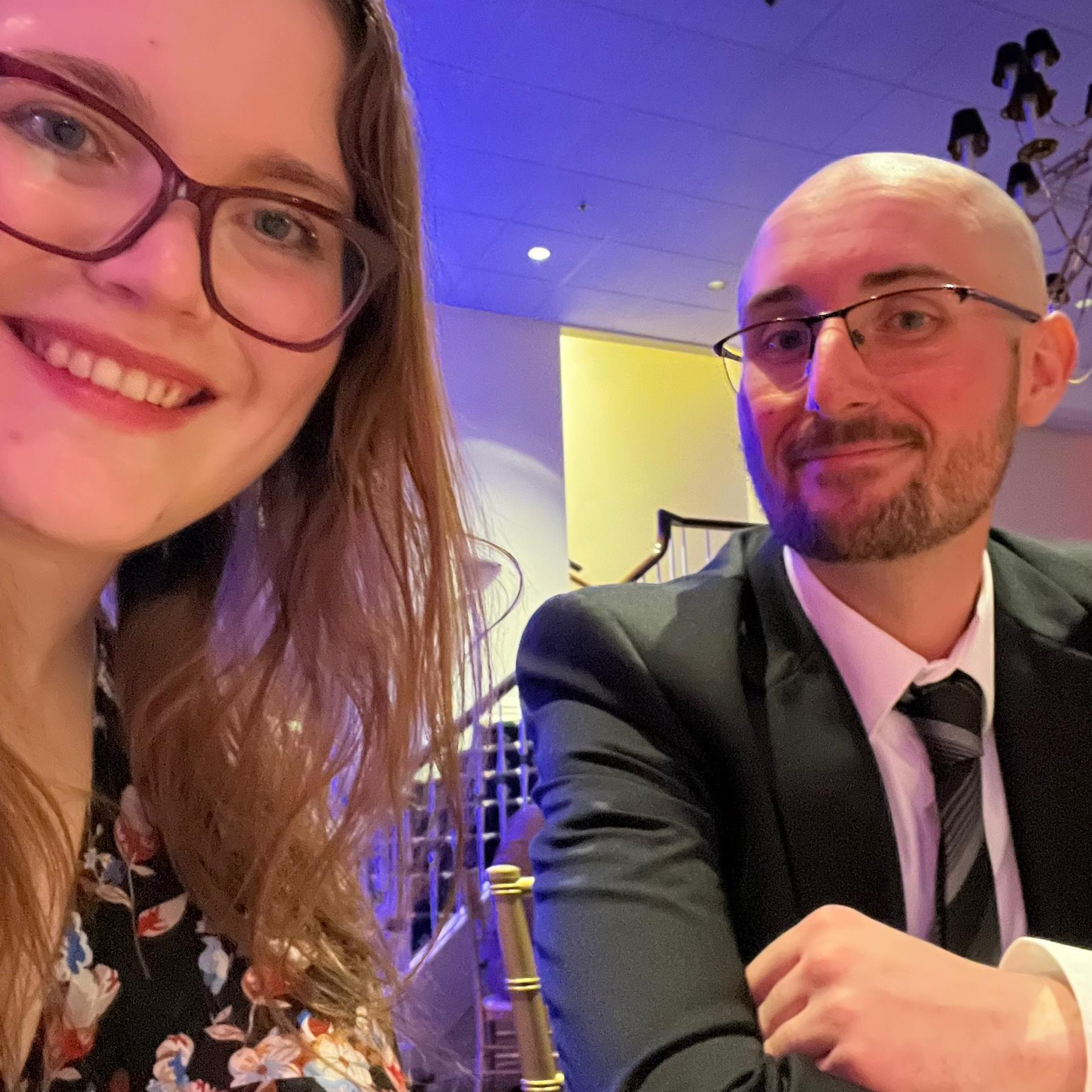 Kayla's Work Parties! I've not attended one without Nate