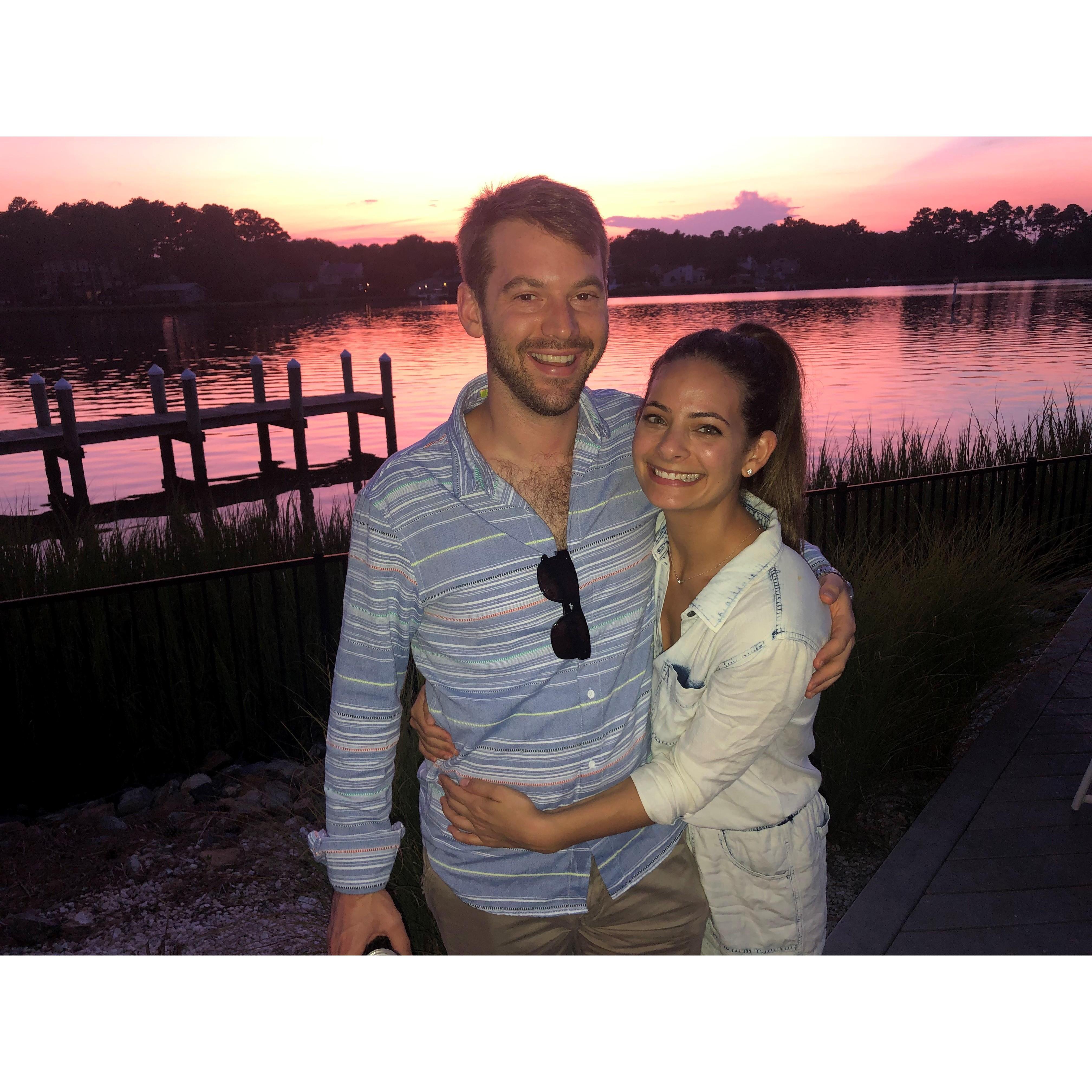Photo cred: Amanda Tischler at her 30th birthday bash in Dewey