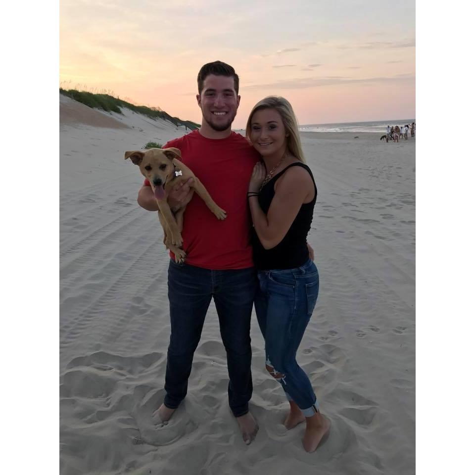 One of many vacations together.