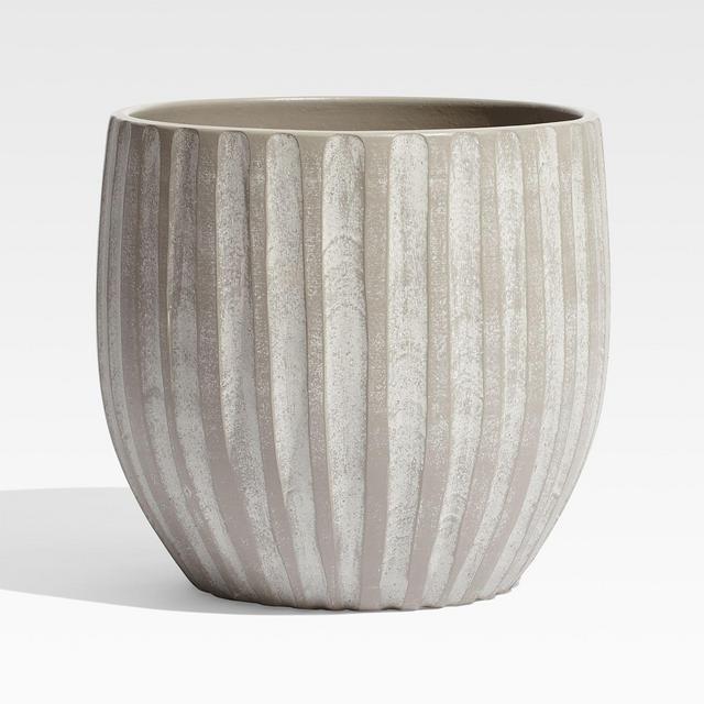 Mae Tall Cement Planter