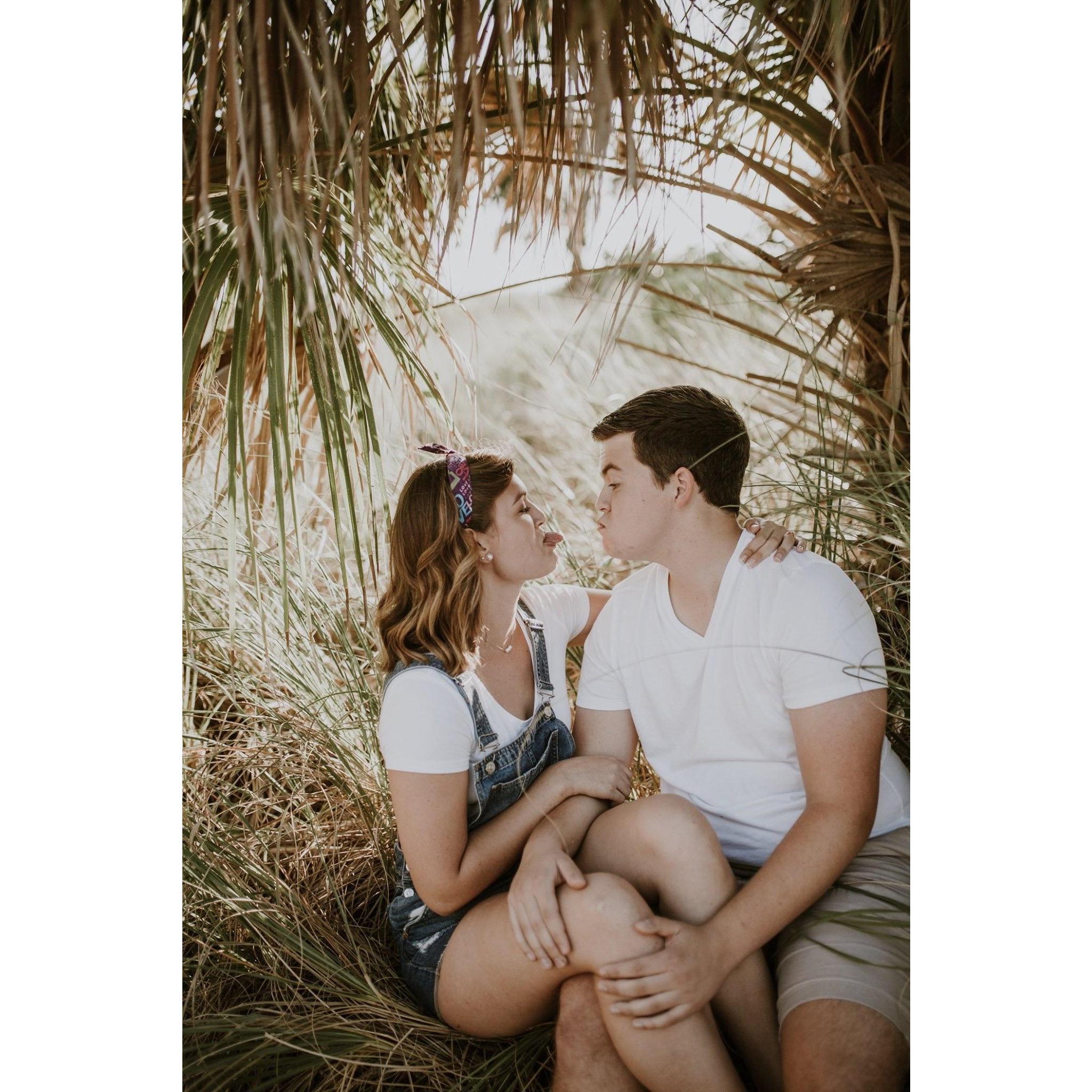 Just two goofballs in a tree