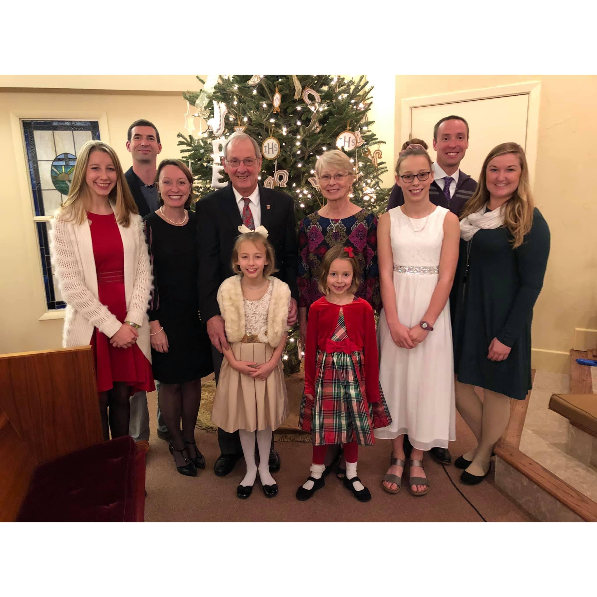 Jessie's first Christmas in Mississippi with Dane's family!