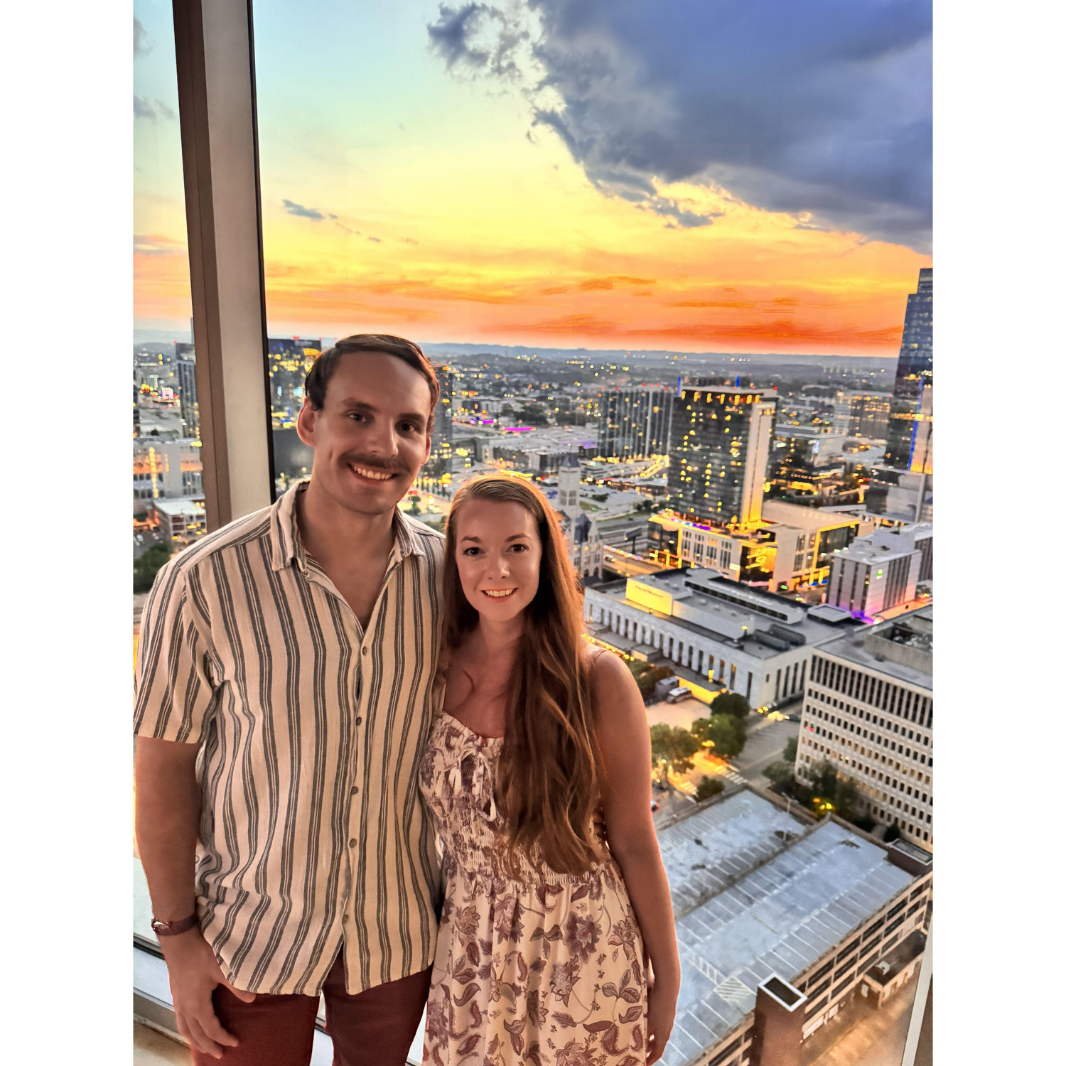 Dinner overlooking Nashville, 2025