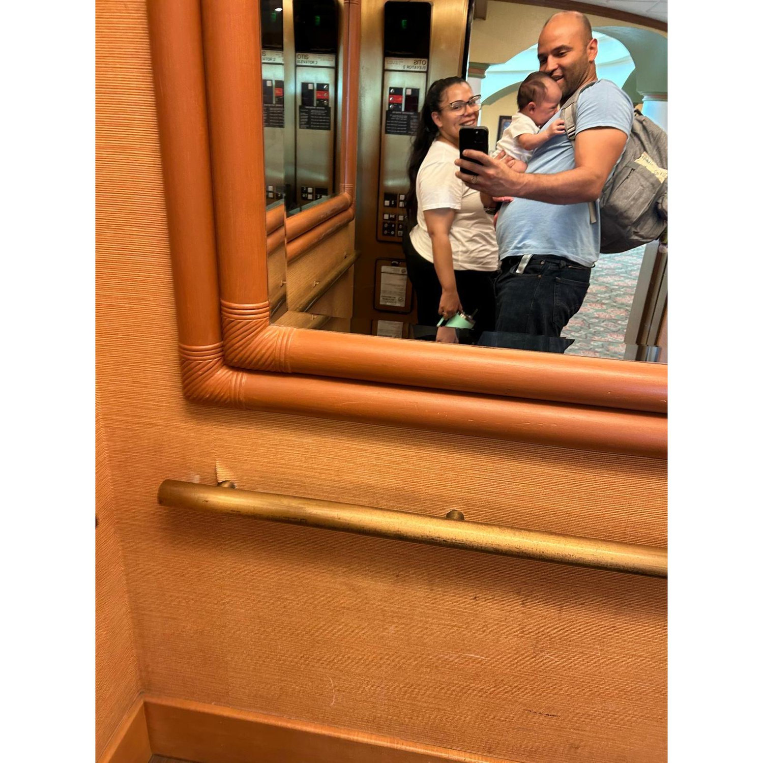 Us learning how to leave the house with a baby