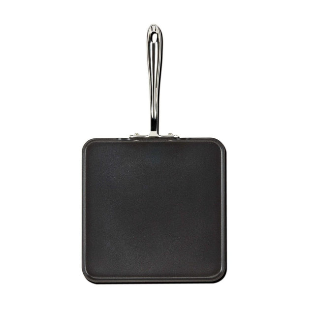 All-Clad 11" Nonstick Square Griddle, HA1 Hard Anodized, Black