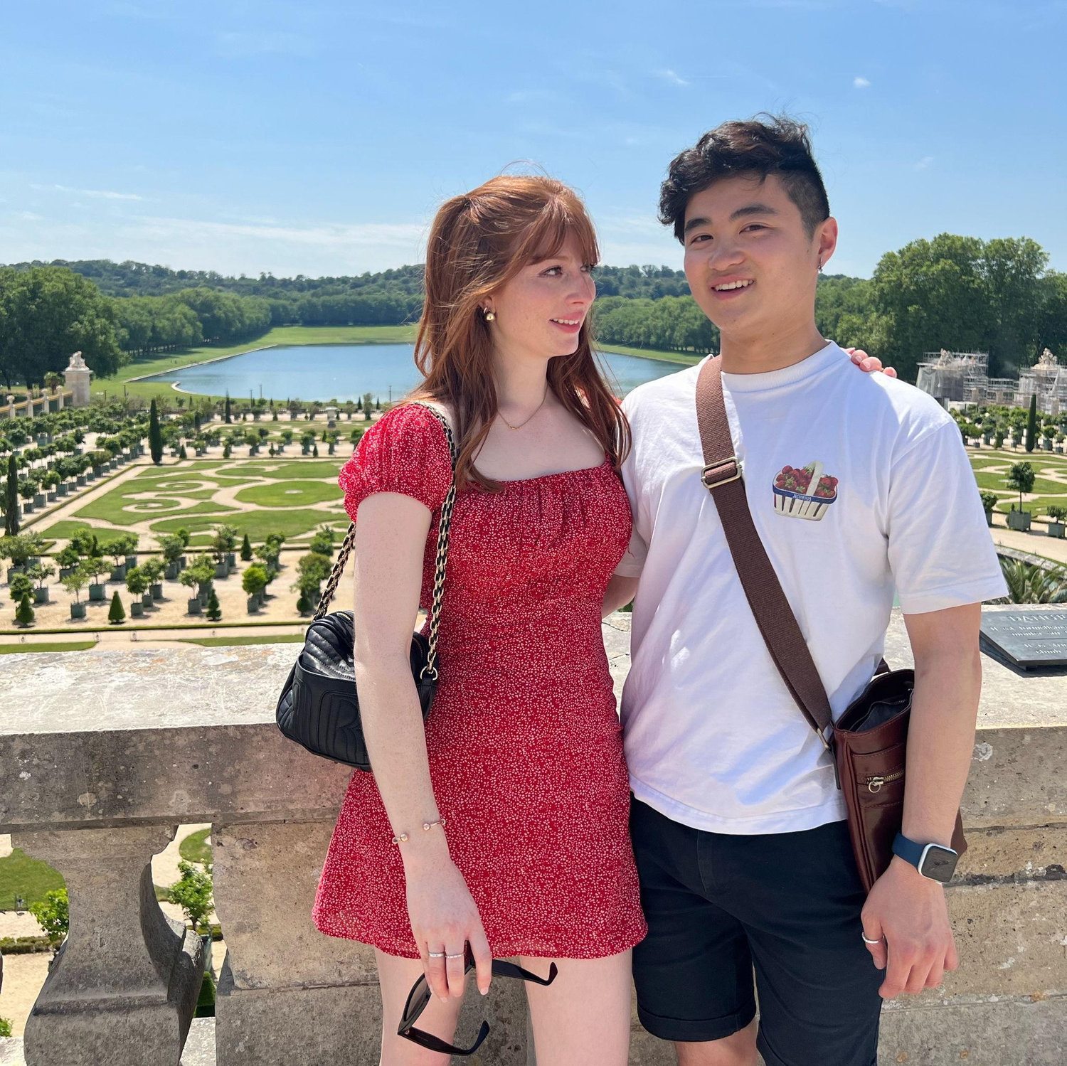 First trip to France together - we still miss the baguettes from our favorite bakery!