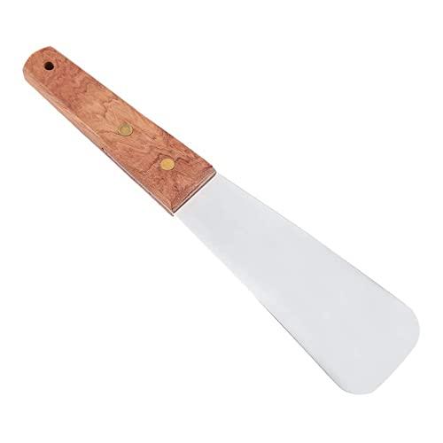 Ice Cream Scoop Stainless Steel Ice Cream Shovel with Wooden Handle Dessert Spade Butter Cutter Kitchen Utensil