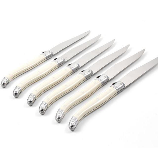 Ivory Laguiole Steak Knives Set