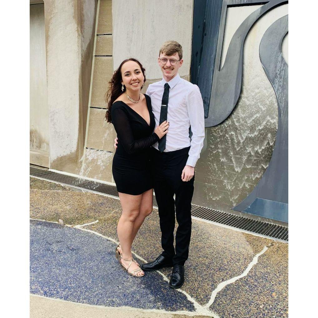 The first wedding we ever attended together(The Mertz Wedding)