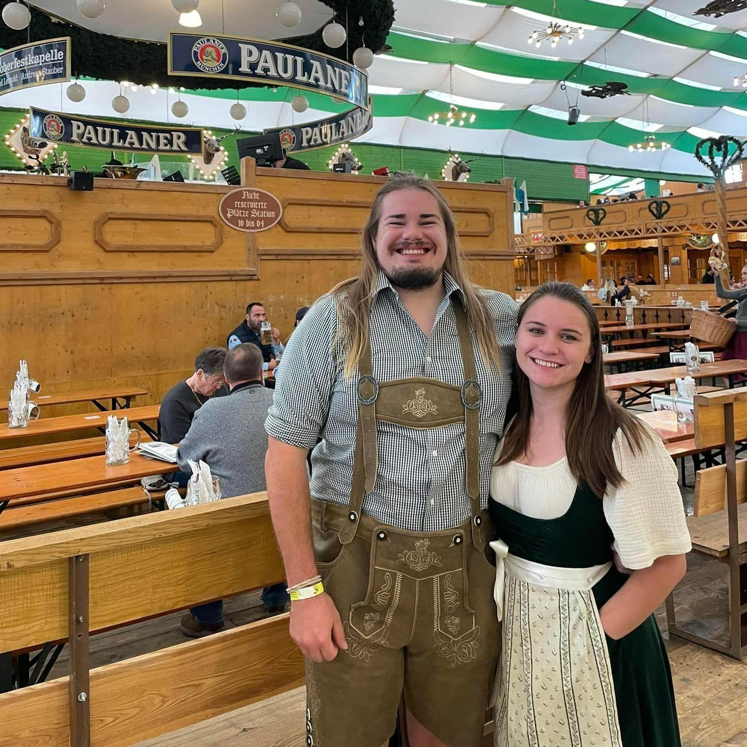 Oktoberfest! If you find Miranda and Bryan with a lot of free time, ask them about how they almost got stranded in Germany. Miranda will tell you it's a better relationship test than ikea furniture