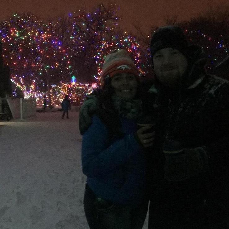 Zoo lights at Denver Zoo