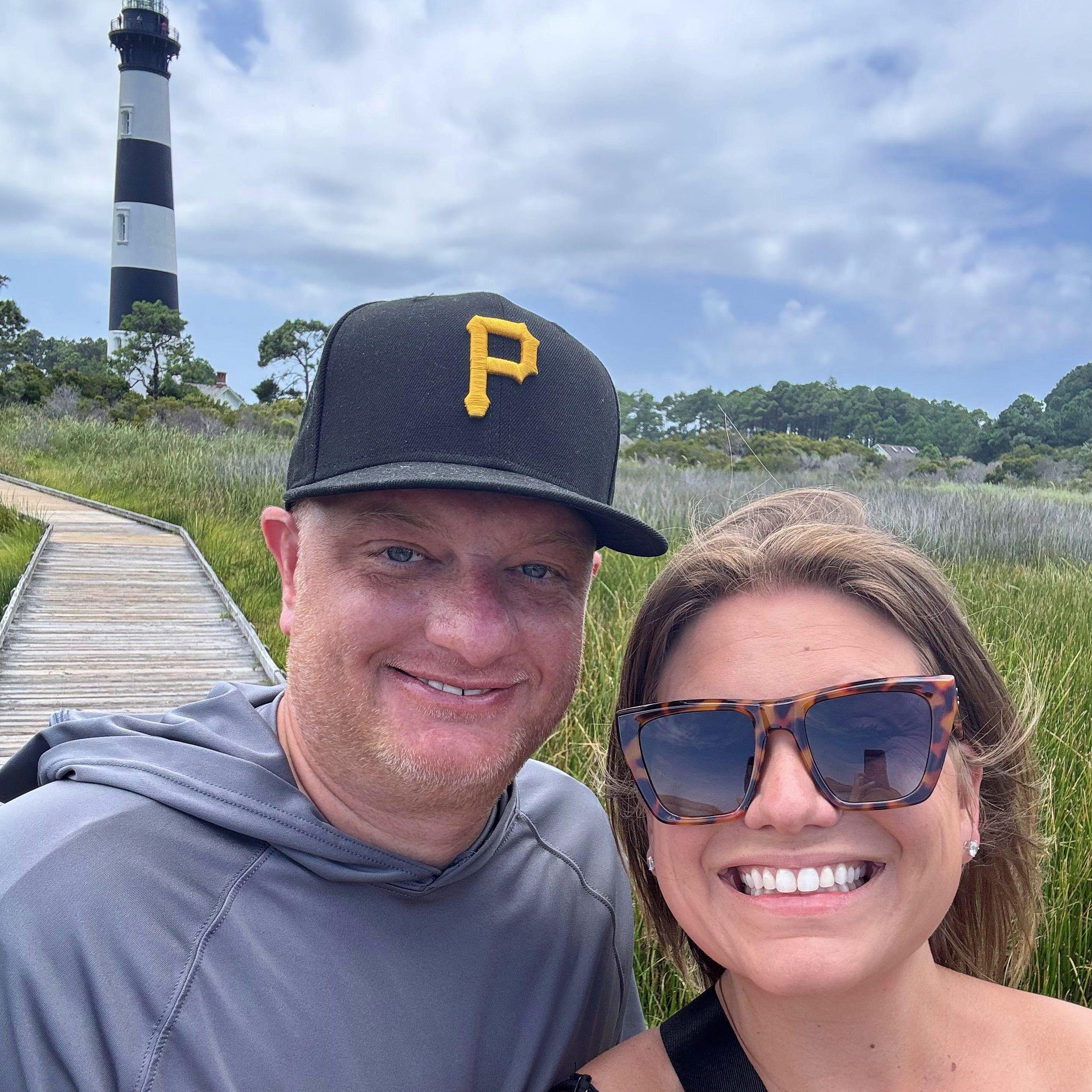That one time that I took us to a lighthouse that was closed 🙃🌊