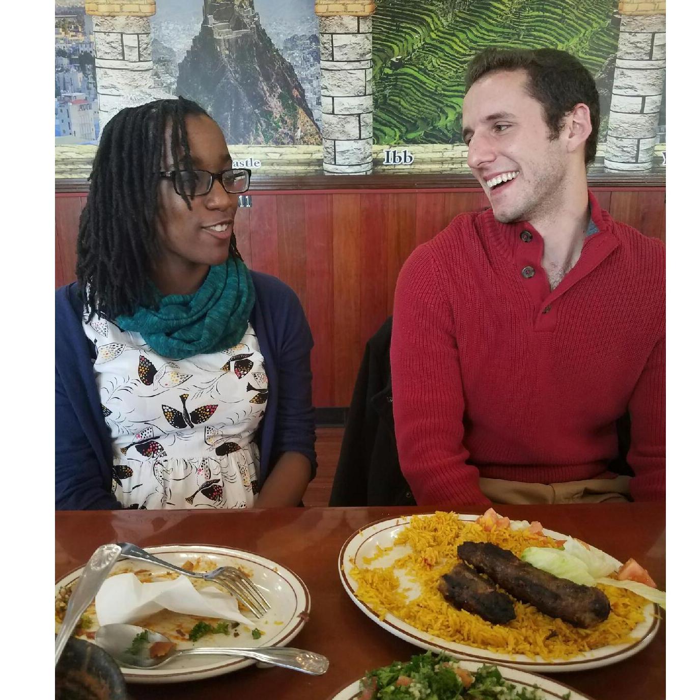 Fun fact this was a candid snapshot of when I first took Nick to meet my friends