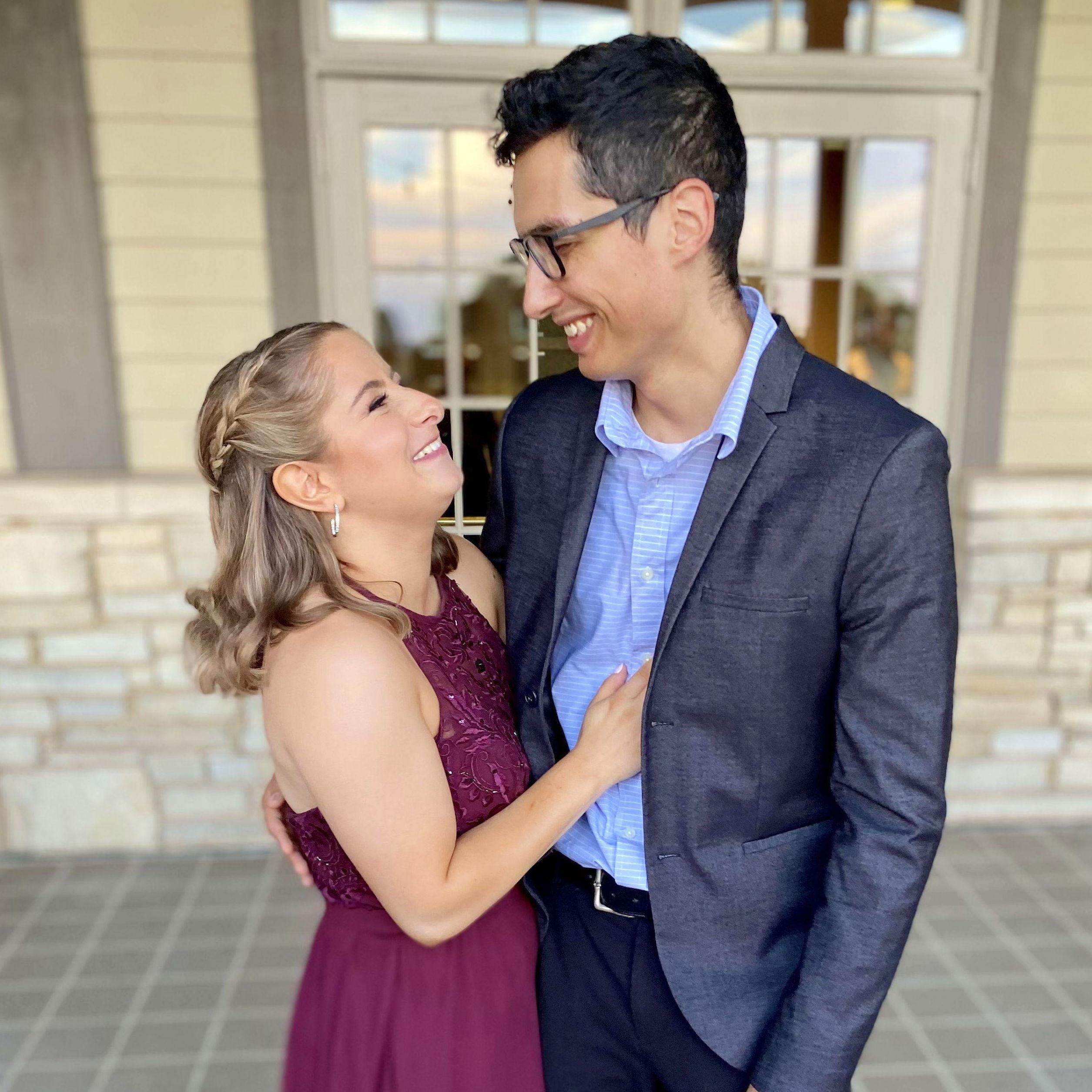 Loved getting fancy and going to a friend's wedding in 2023.