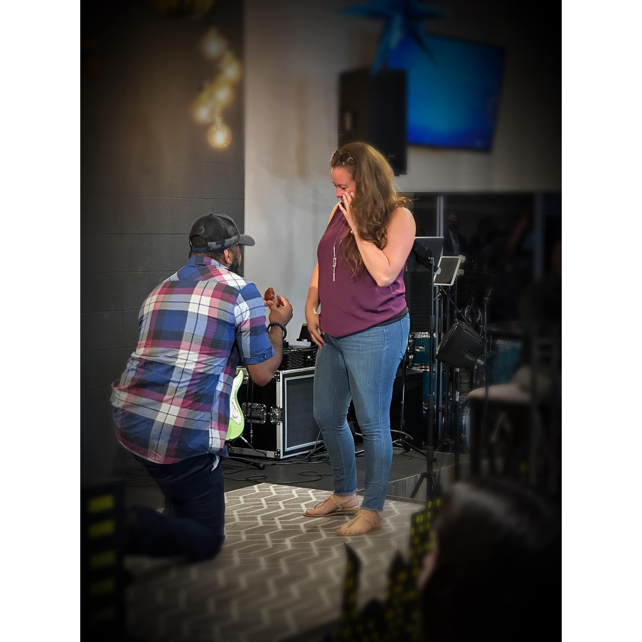 The perfect proposal!