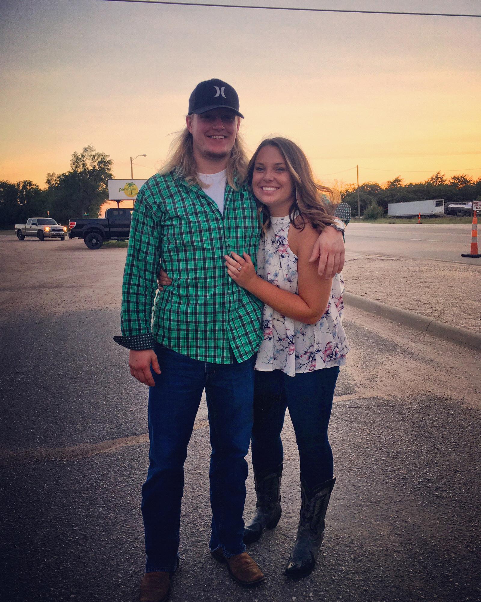 July 2016 - Our first picture together