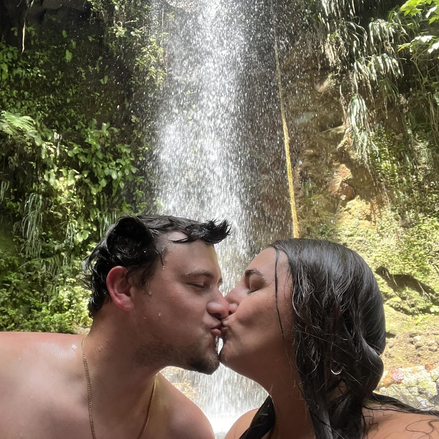 Always looking for waterfalls - Saint Lucia