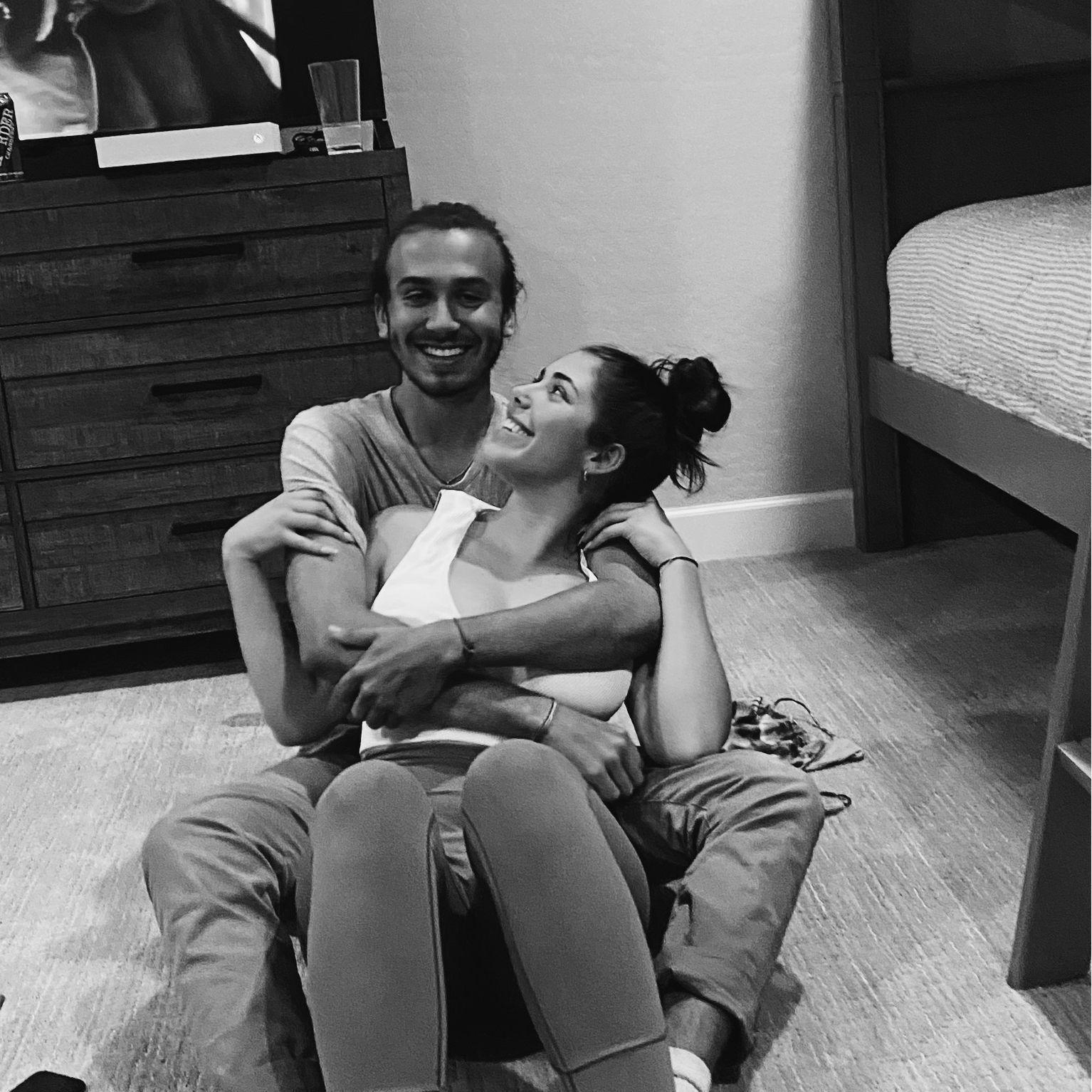 Tanner and Lauren's first photo together!