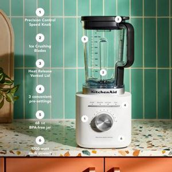 Pure Power Blender - Porcelain White | KitchenAid US