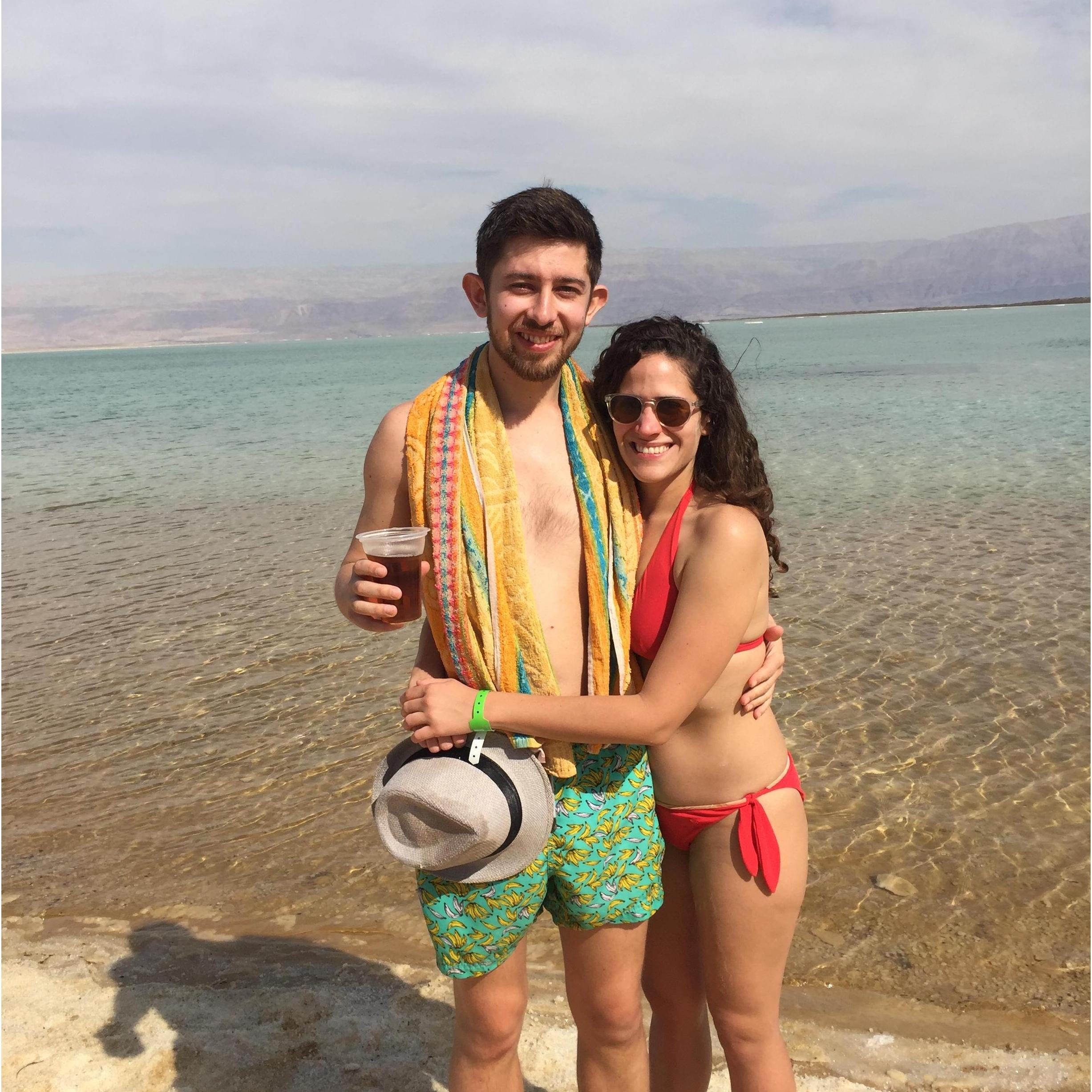 Our love got us floatin' like the Dead Sea

This fulfills our cheesy quote quota