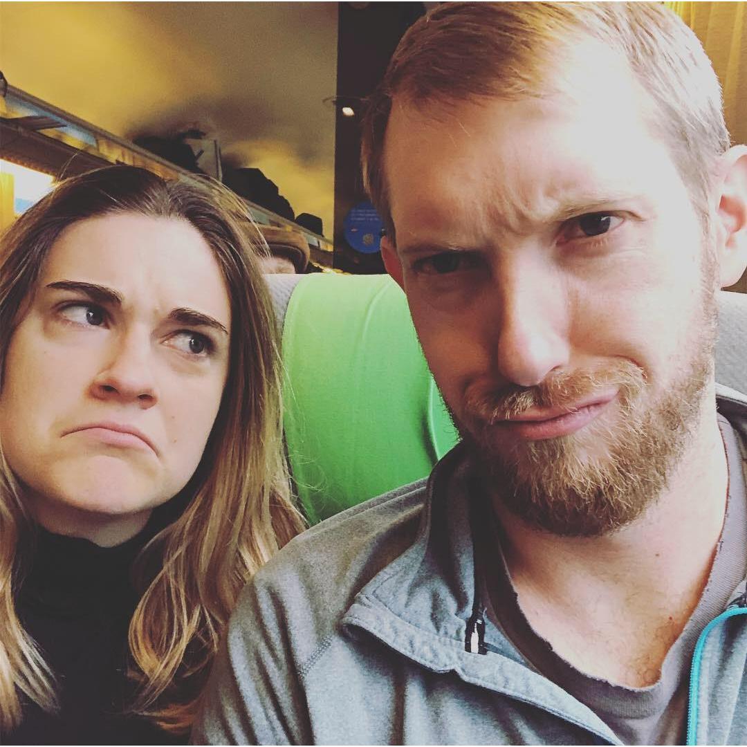 Train to Paris.