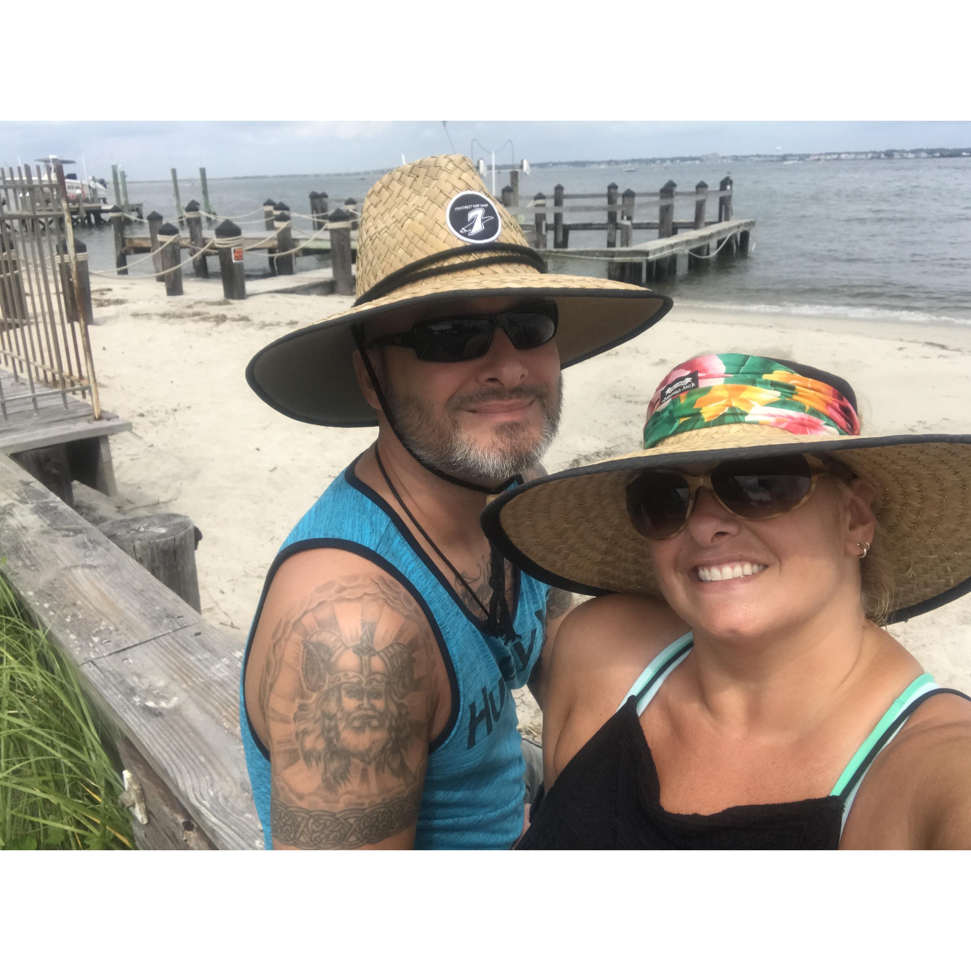 Bike ride to the Gardens and Bay