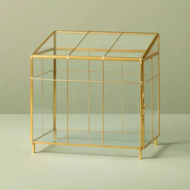 Mini Greenhouse Brass - Hearth & Hand™ with Magnolia