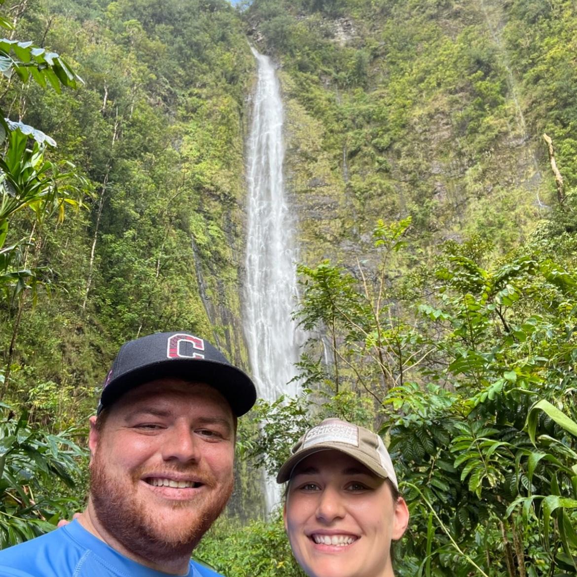 Waimoku Falls at Haleakalā National Park on the road to Hana