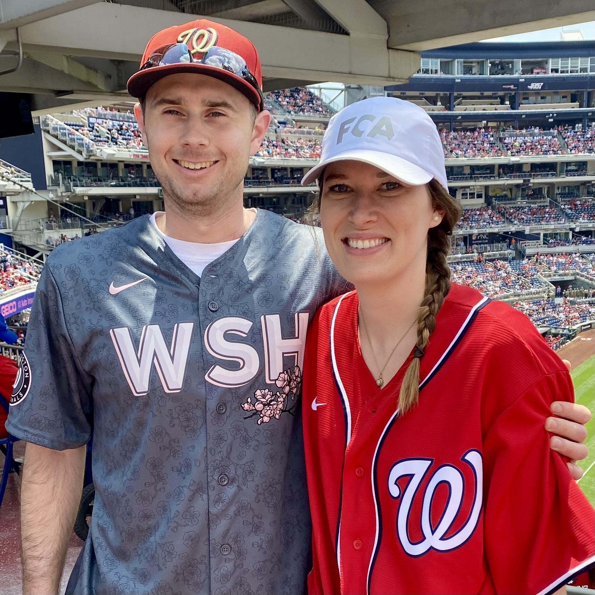 The only way Megan will wear a Nats jersey is if they are not playing the Red Sox!