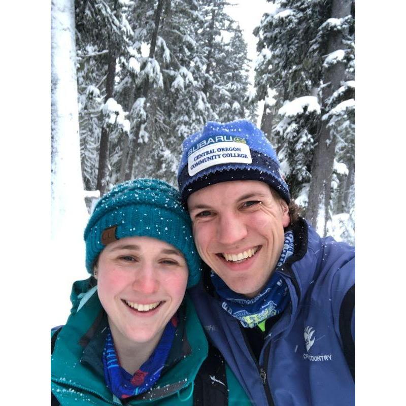Cross country skiing at Mt Hood