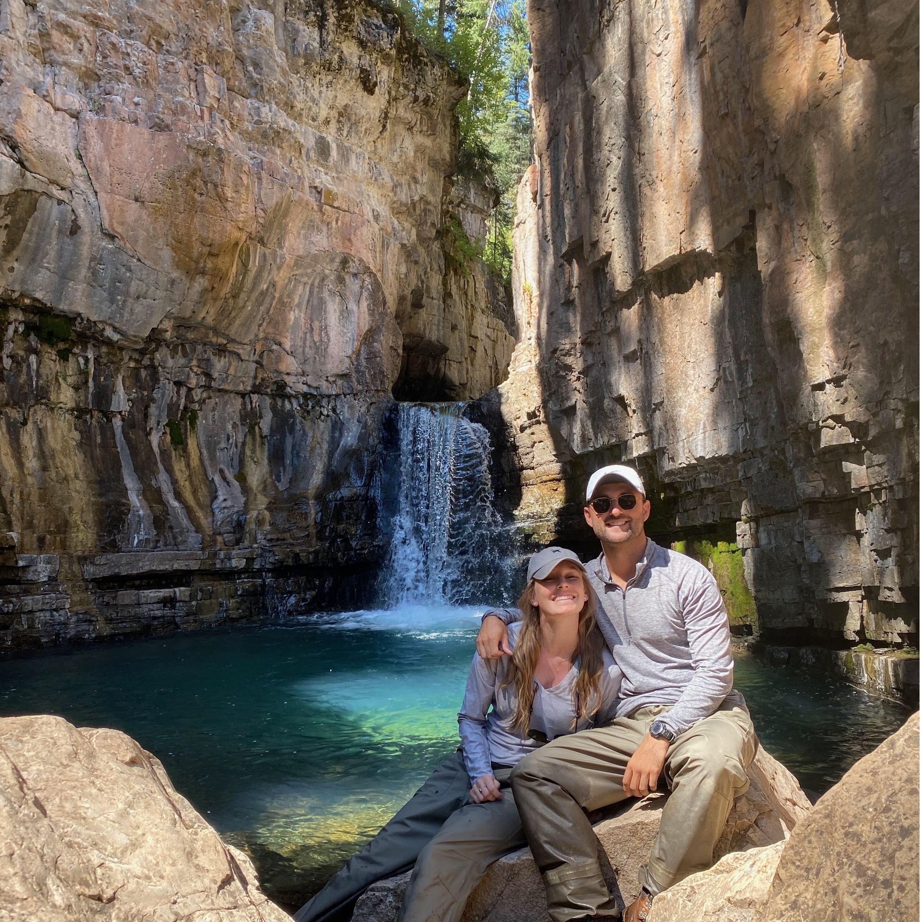 Mario's first fly fishing trip in Durango, CO in September 2020.