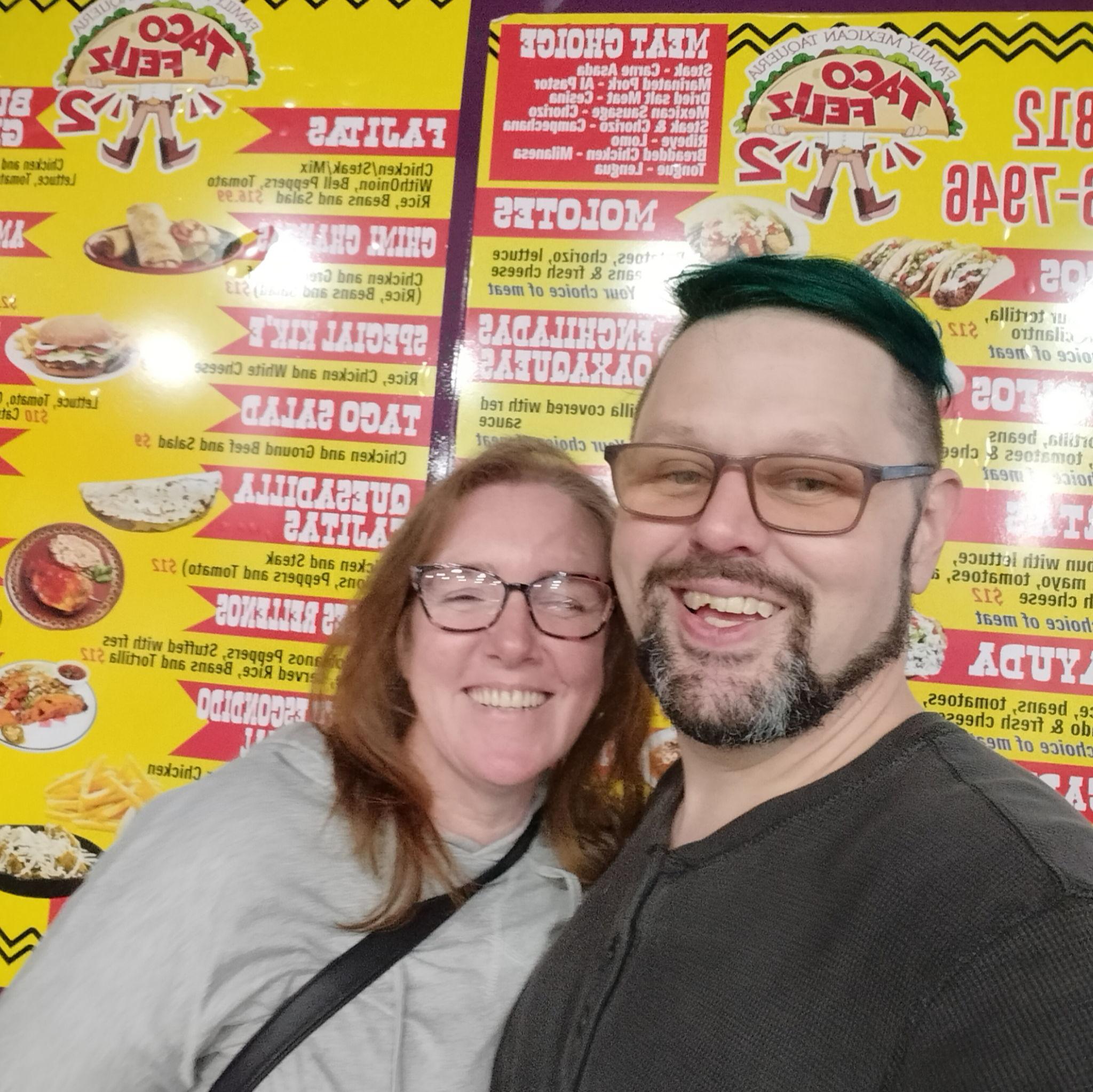 The love is real when he says yes to a sketchy taco truck adventure.